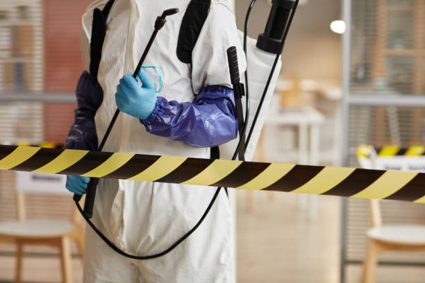 Professional Blood Cleanup technician working in Burtonsville, MD